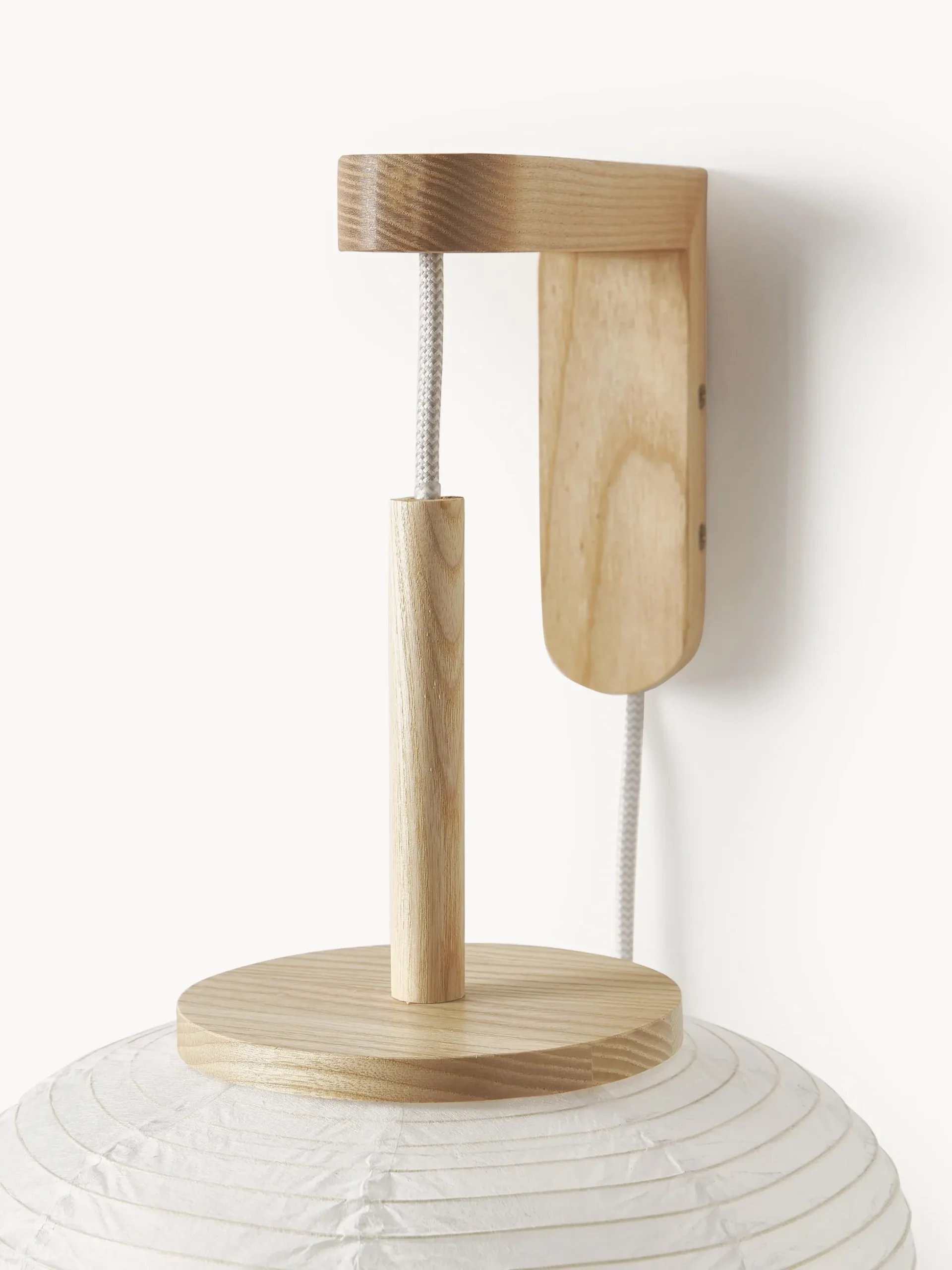 Lampada da parete di design in carta di riso Misaki
