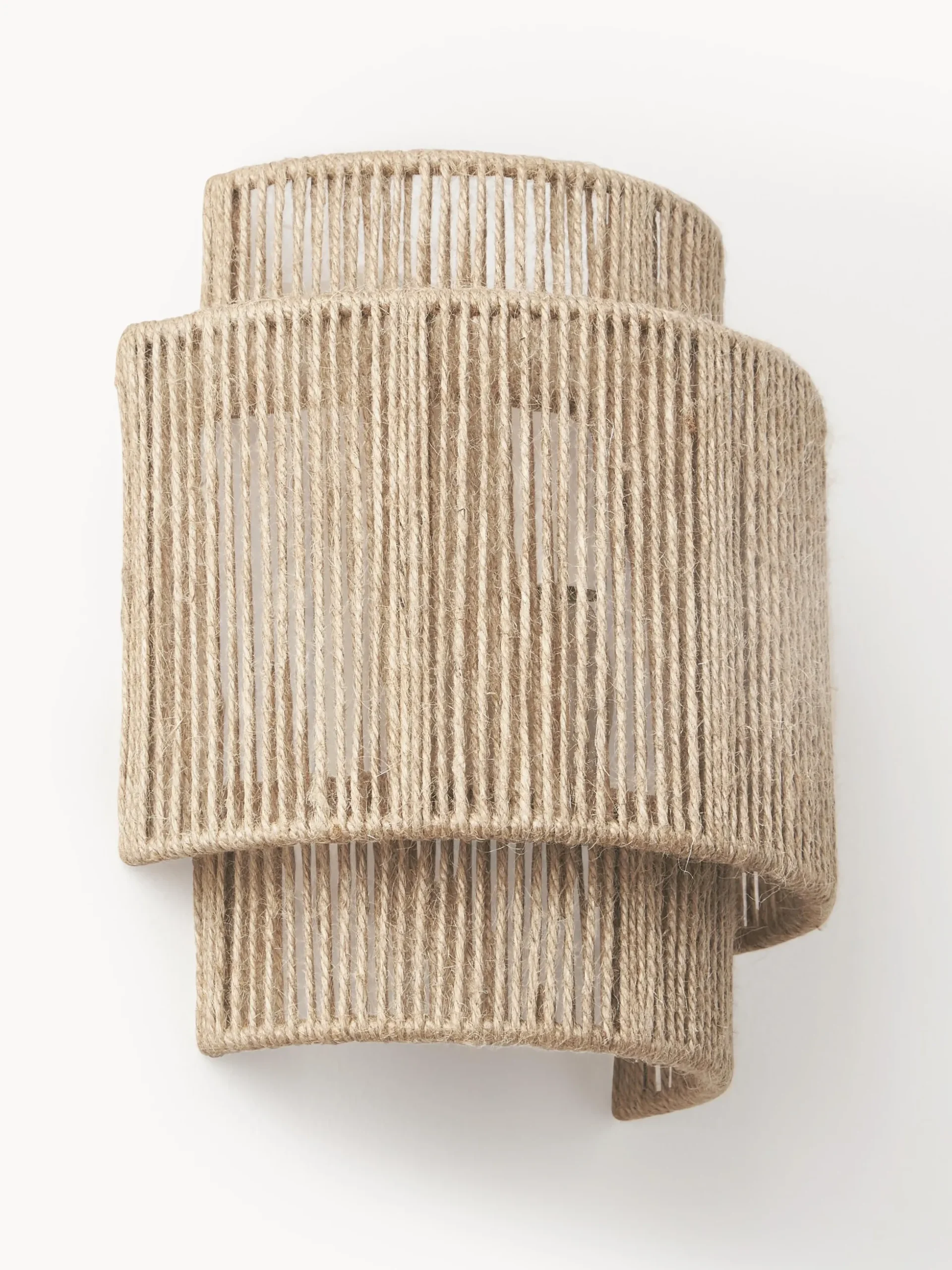 Lampada da parete in iuta Cecillia