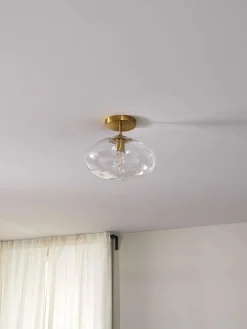 Lampada da soffito in vetro Amora