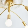 Lampada da soffitto grande in metallo Cygnus
