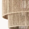 Lampada da soffitto in iuta Cecillia