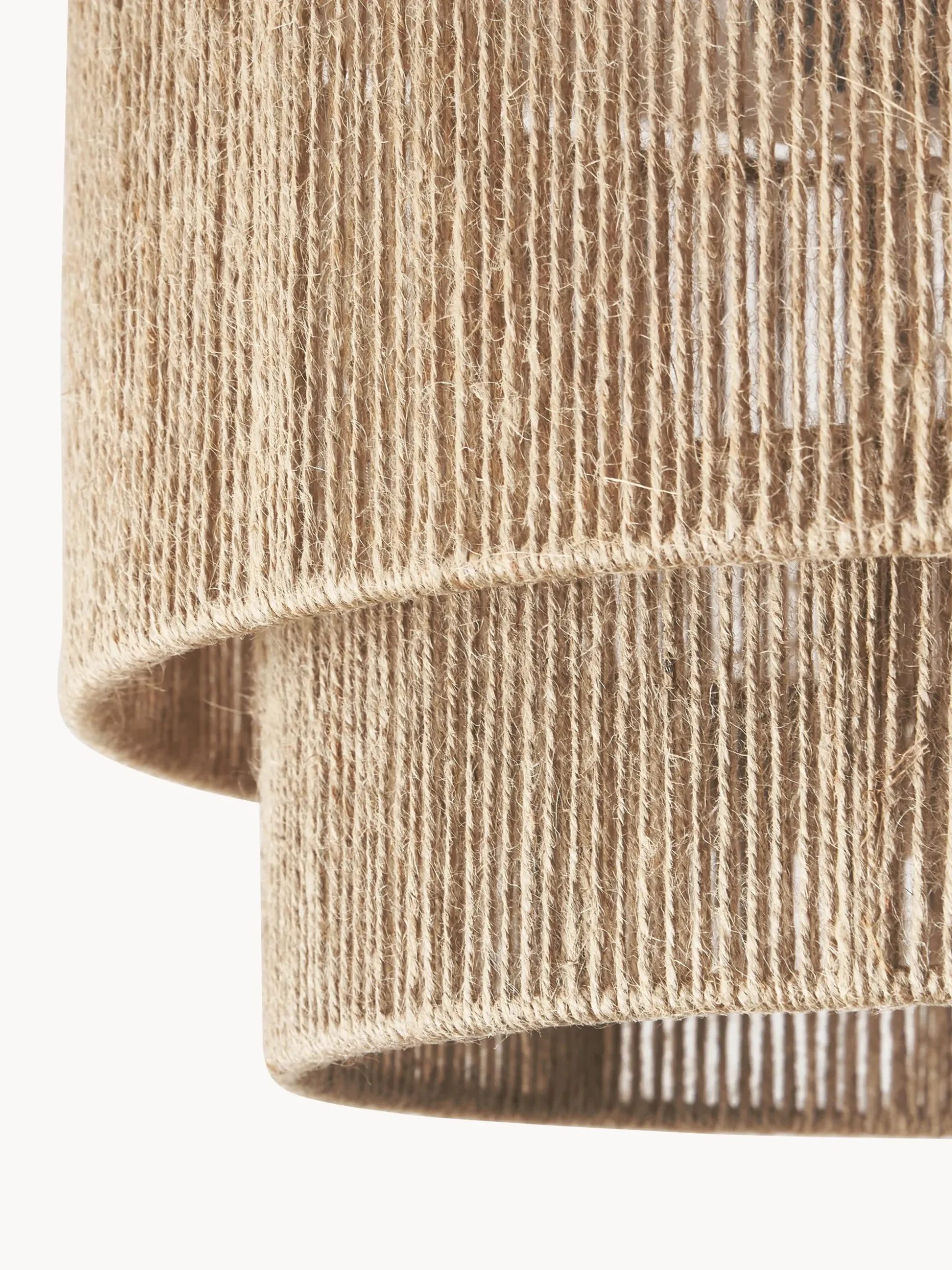 Lampada da soffitto in iuta Cecillia