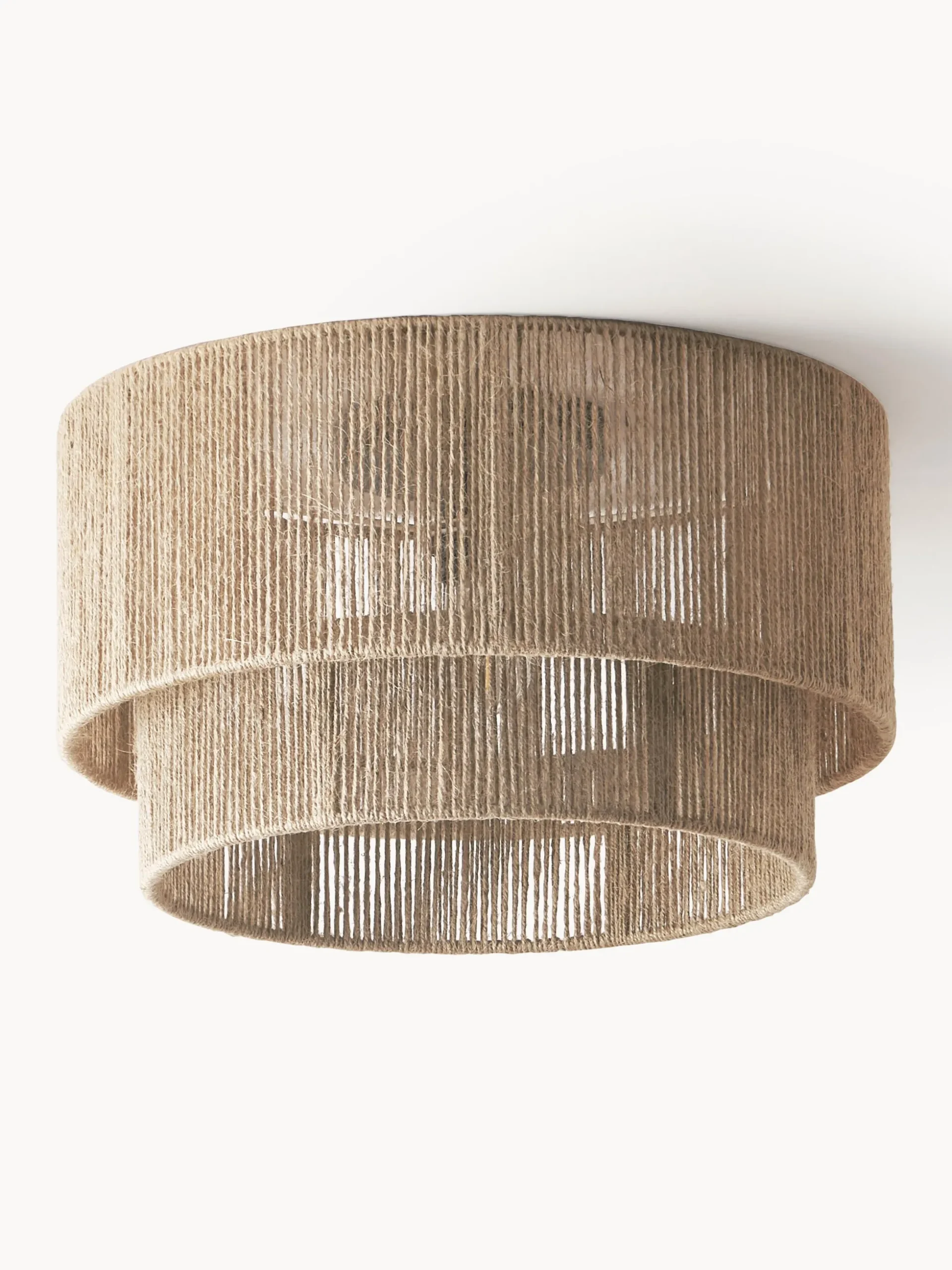 Lampada da soffitto in iuta Cecillia