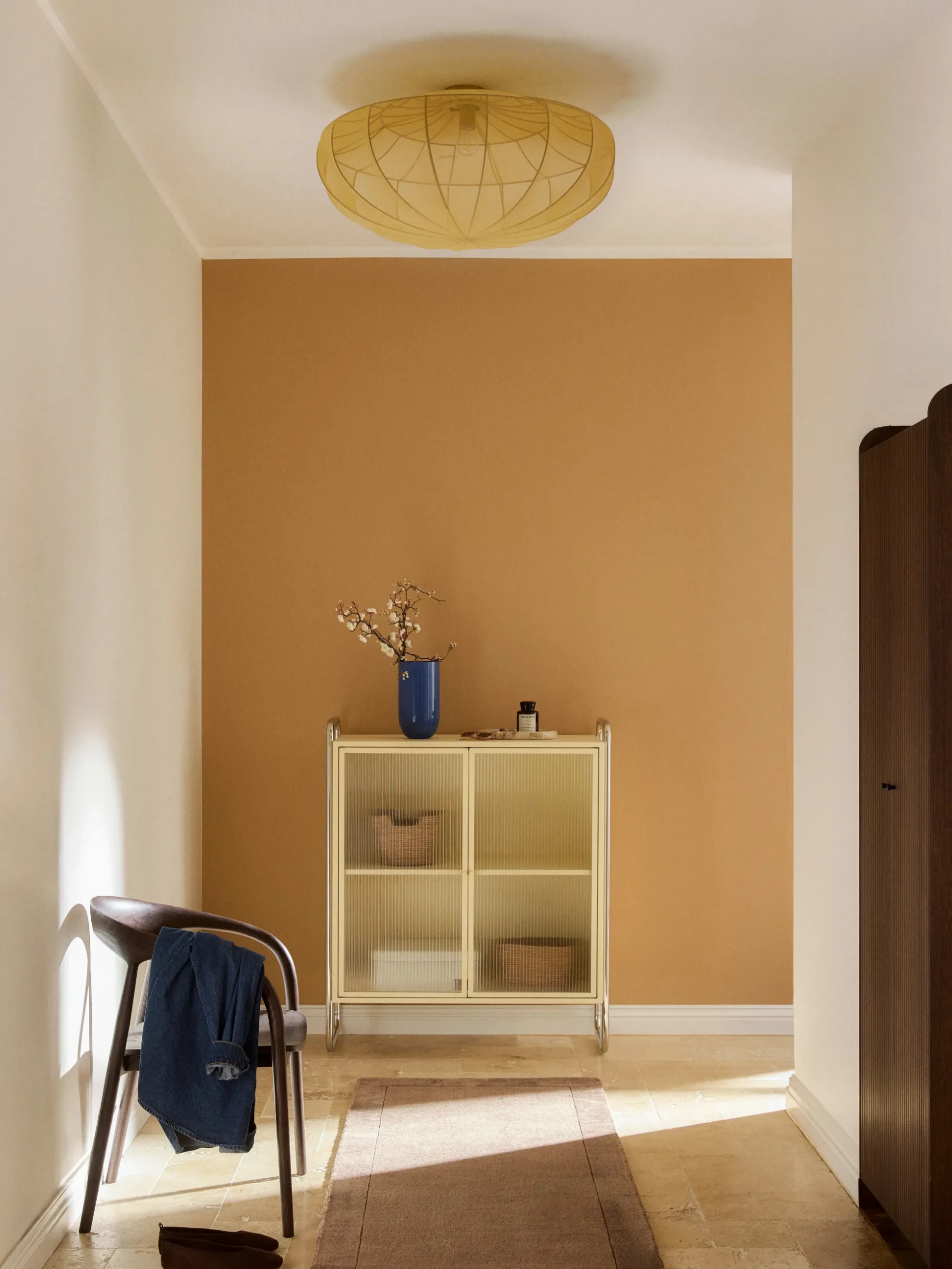 Lampada da soffitto in rete grande Beau