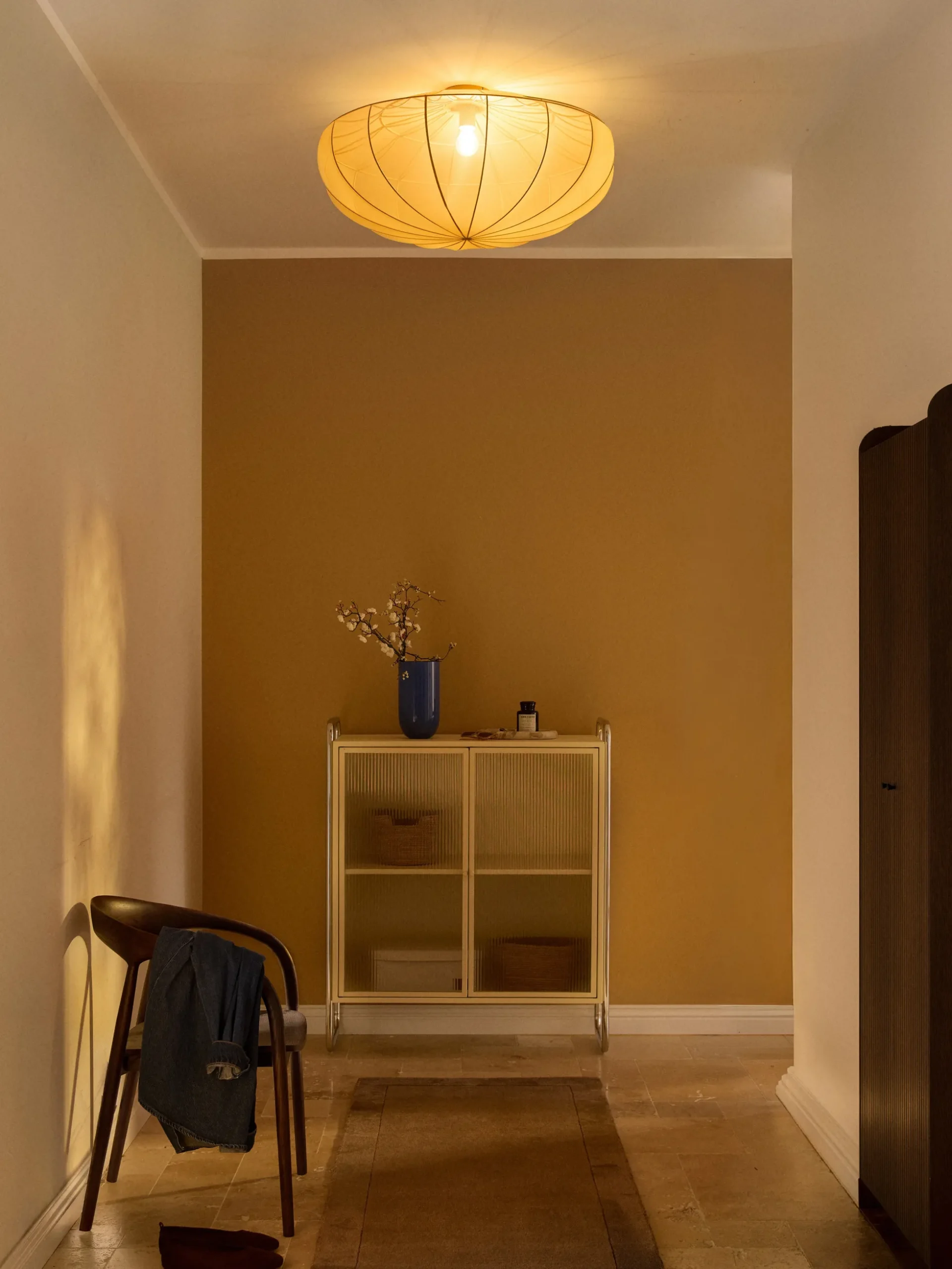 Lampada da soffitto in rete grande Beau