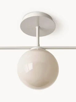 Lampada da soffitto in vetro opale Atlanta
