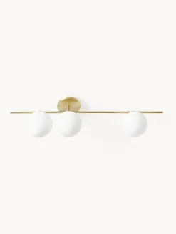 Lampada da soffitto in vetro opale Atlanta