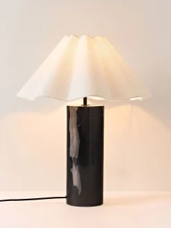 Lampada da tavolo a LED con luce regolabile e base in marmo Arya
