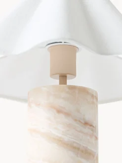 Lampada da tavolo a LED con luce regolabile e base in marmo Arya