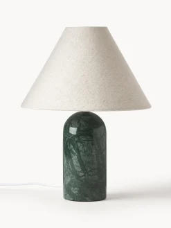 Lampada da tavolo con base in marmo Gia