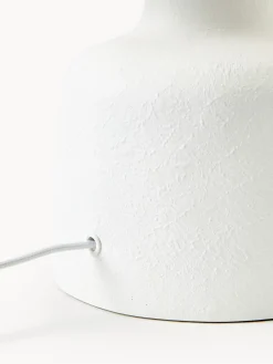 Lampada da tavolo con base in cemento Ike
