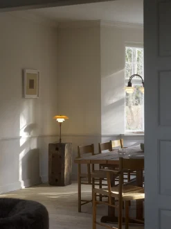 Lampada da tavolo grande in vetro soffiato PH 3/2