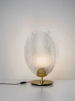 Lampada da tavolo grande a LED fatta a mano Shelina