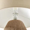 Lampada da tavolo in iuta Cecillia