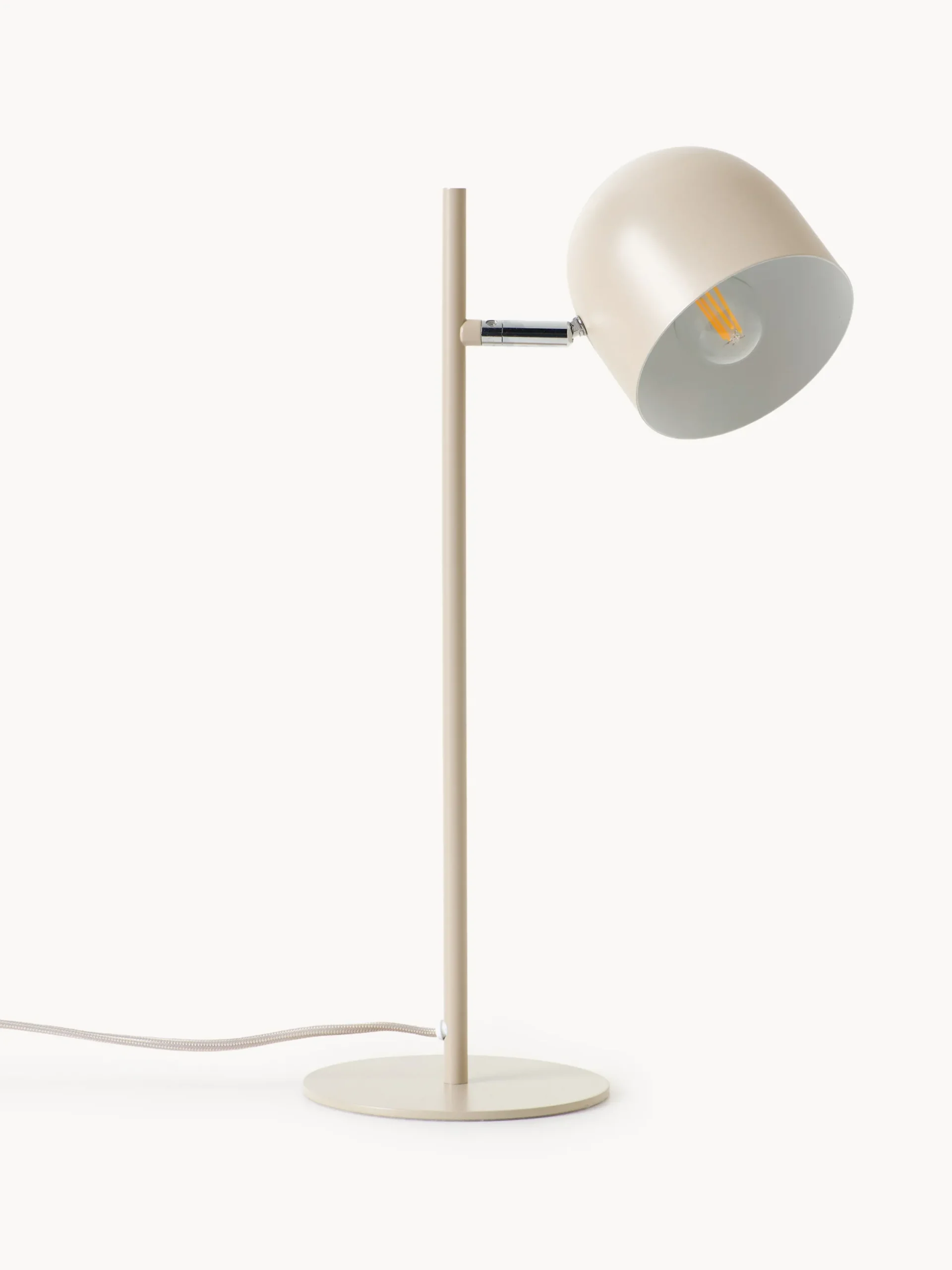 Lampada da tavolo in metallo Almo
