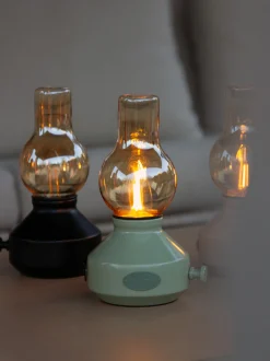 Lampada da tavolo LED piccola da esterno Glimt, dimmerabile
