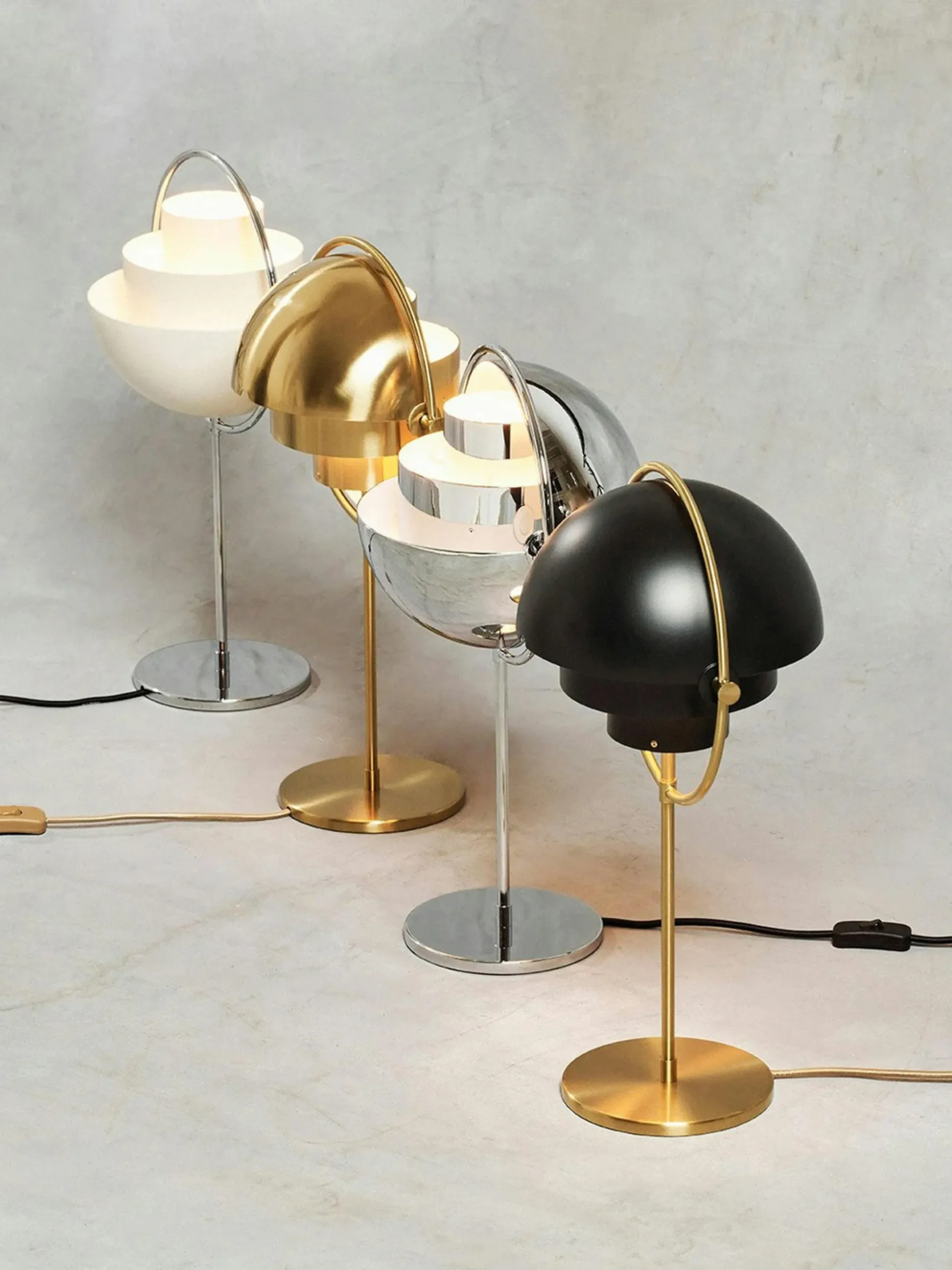 Lampada da tavolo orientabile grande Multi-Lite