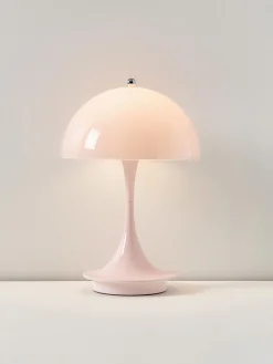 Lampada da tavolo piccola portatile a LED Panthella 160, design Verner Panton