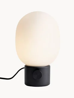 Lampada da tavolo piccola con luce regolabile JWDA, alt. 29 cm
