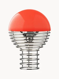 Lampada da tavolo piccola portatile a LED con luce regolabile Wire, Design Verner Panton