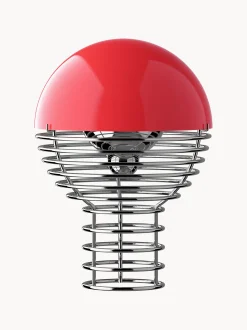 Lampada da tavolo piccola portatile a LED con luce regolabile Wire, Design Verner Panton