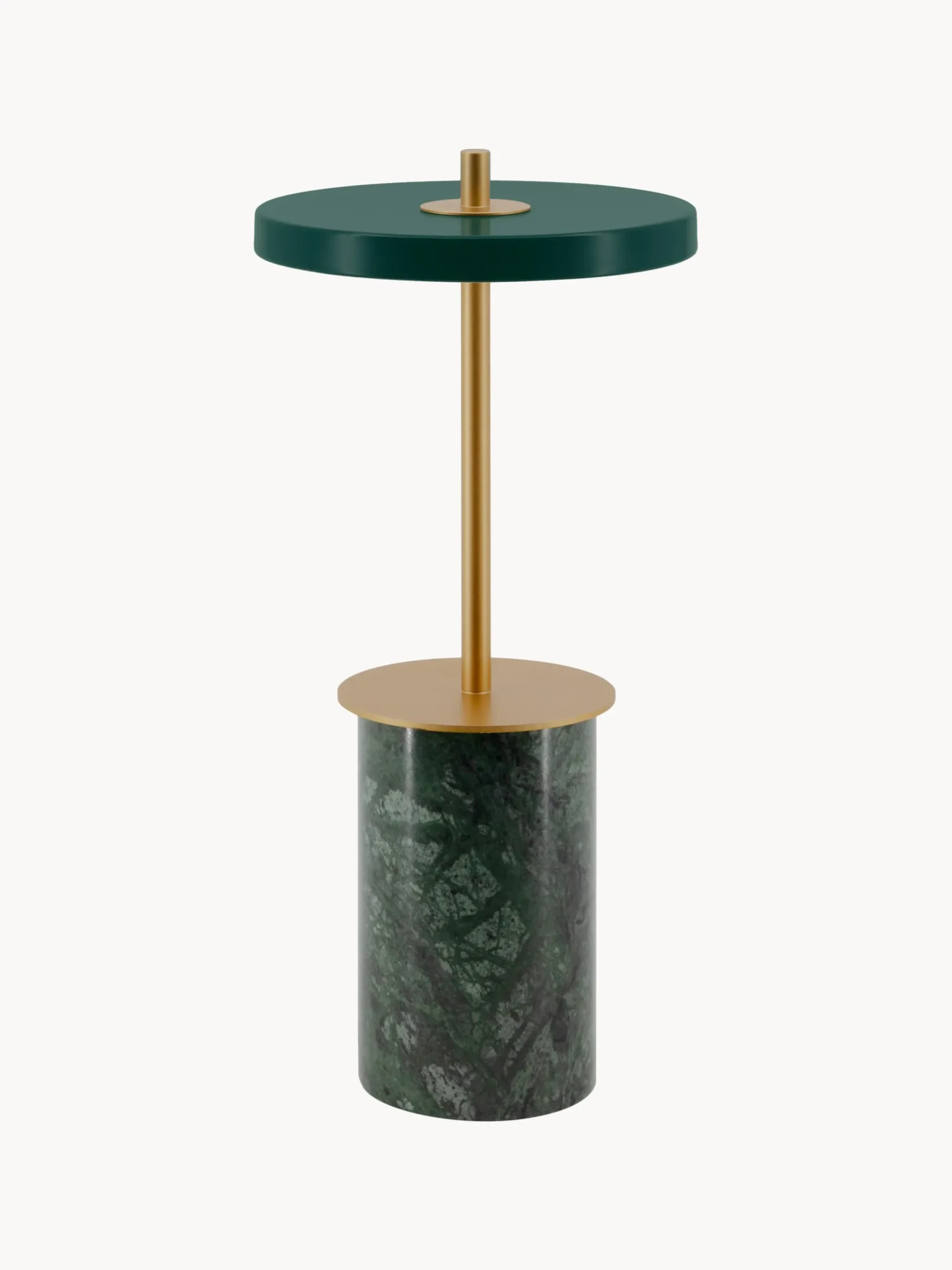 Lampada da tavolo piccola portatile a LED con luce regolabile Asteria Move Mini
