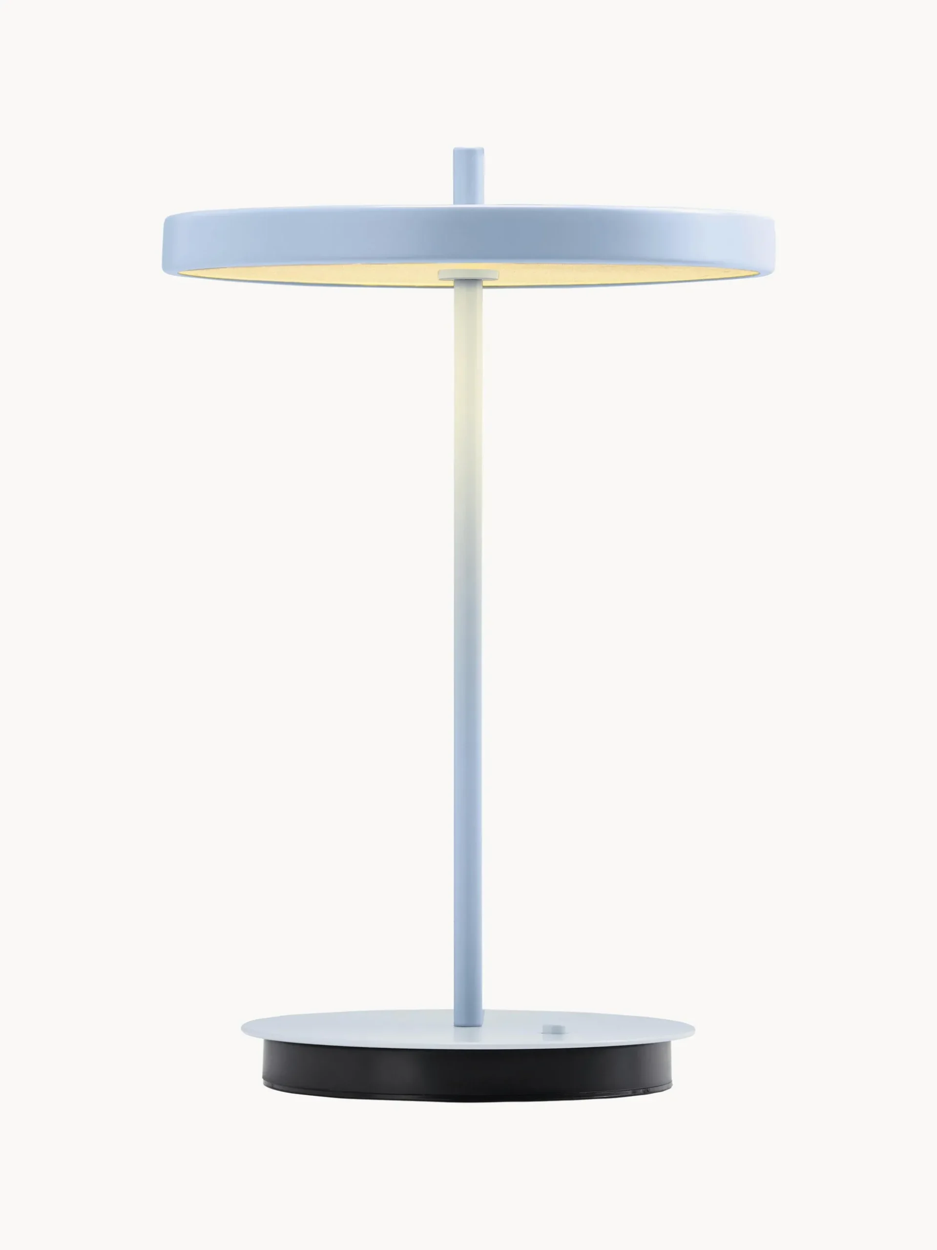 Lampada da tavolo piccola portatile a LED con luce regolabile Asteria Move