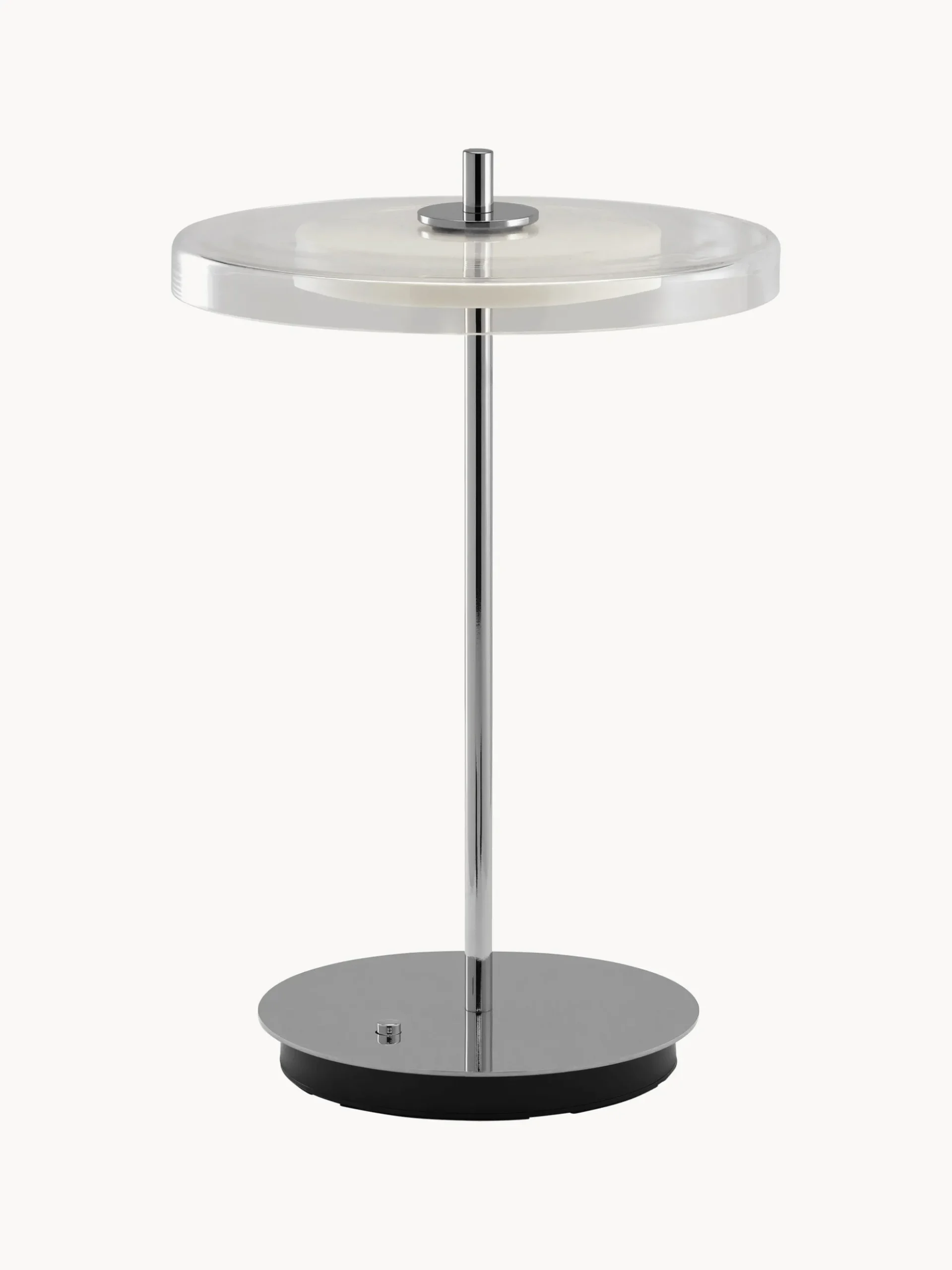 Lampada da tavolo piccola portatile a LED con luce regolabile Asteria Move