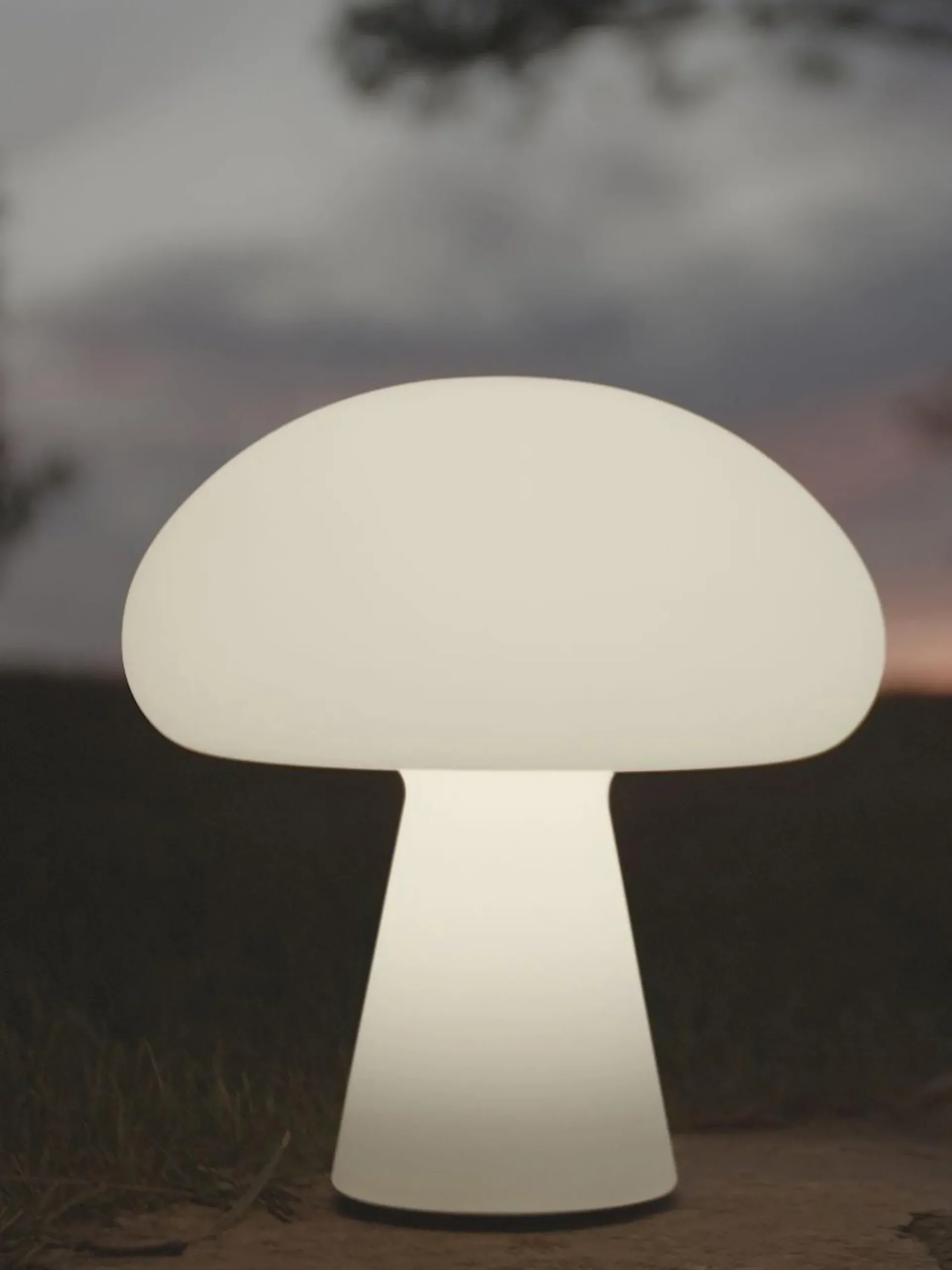 Lampada da tavolo portatile a LED con porta USB e luce regolabile Obello
