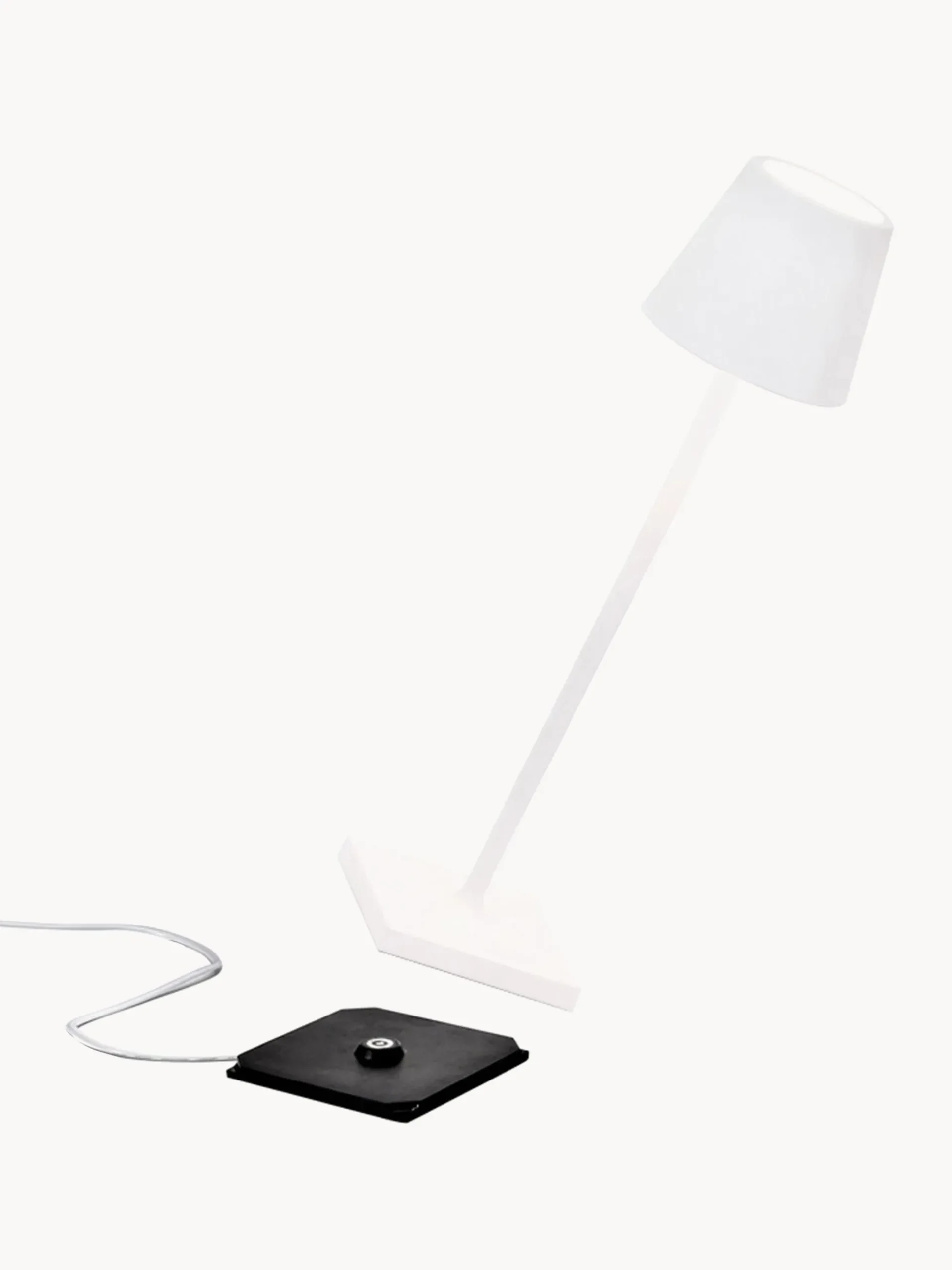 Lampada da tavolo portatile a LED con luce regolabile Poldina Pro Micro