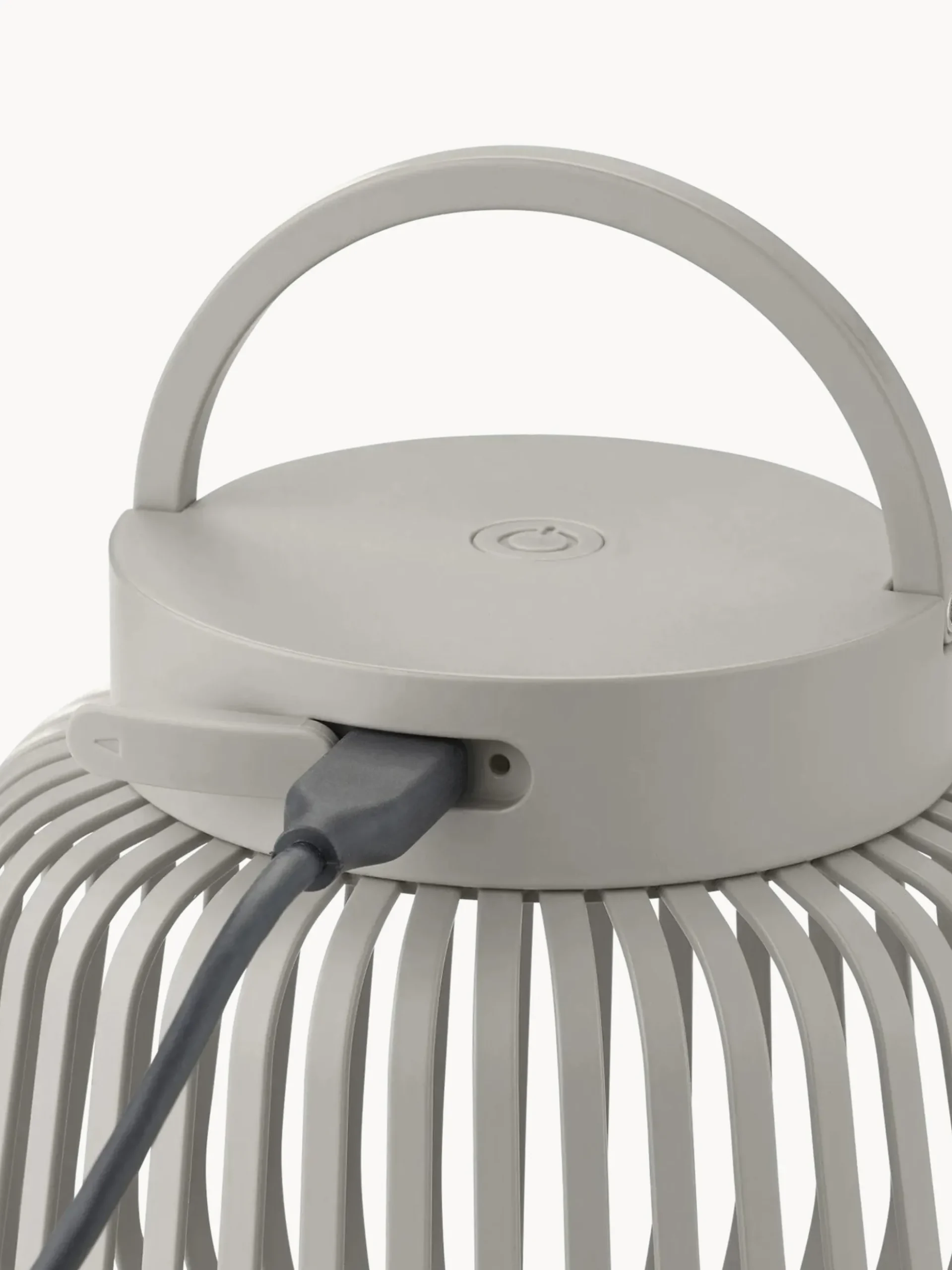 Lampada da tavolo portatile a LED per esterni Lito, alt. 12 cm