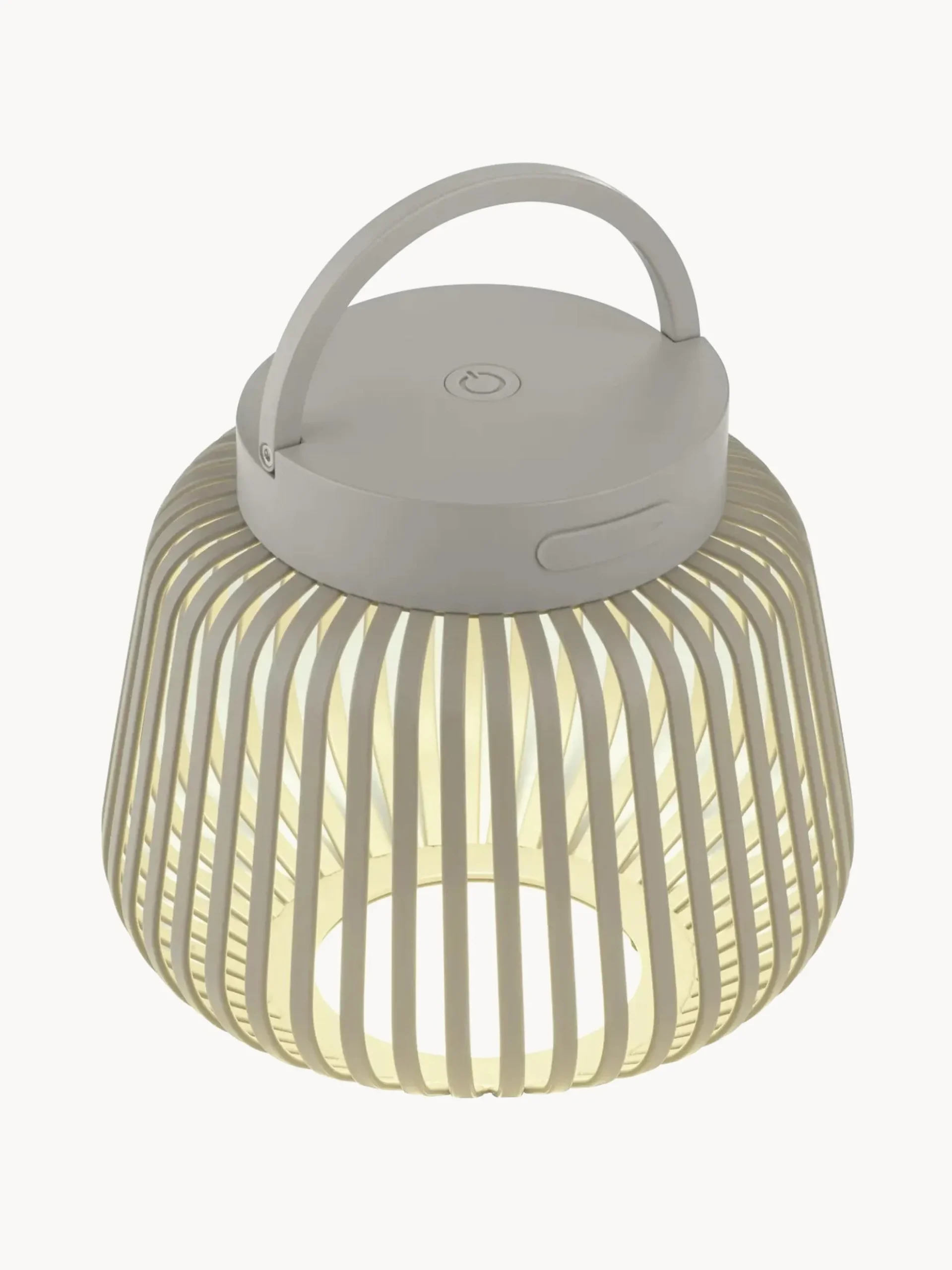 Lampada da tavolo portatile a LED per esterni Lito, alt. 12 cm