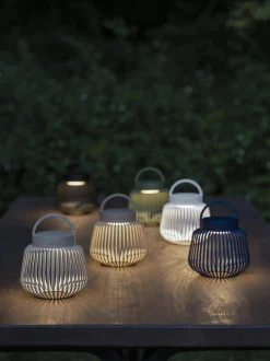 Lampada da tavolo portatile a LED per esterni Lito, alt. 12 cm