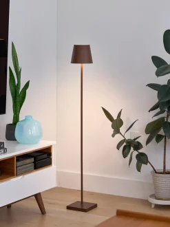 Lampada da terra a LED con luce regolabile Poldina Pro L, regolabile in altezza