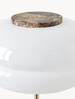 Lampada da terra con base in marmo Bun
