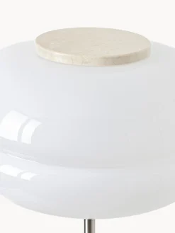 Lampada da terra con base in marmo Bun