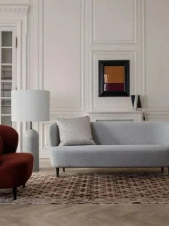 Lampada da terra con luce regolabile e base in marmo Gravity, alt. 120 cm