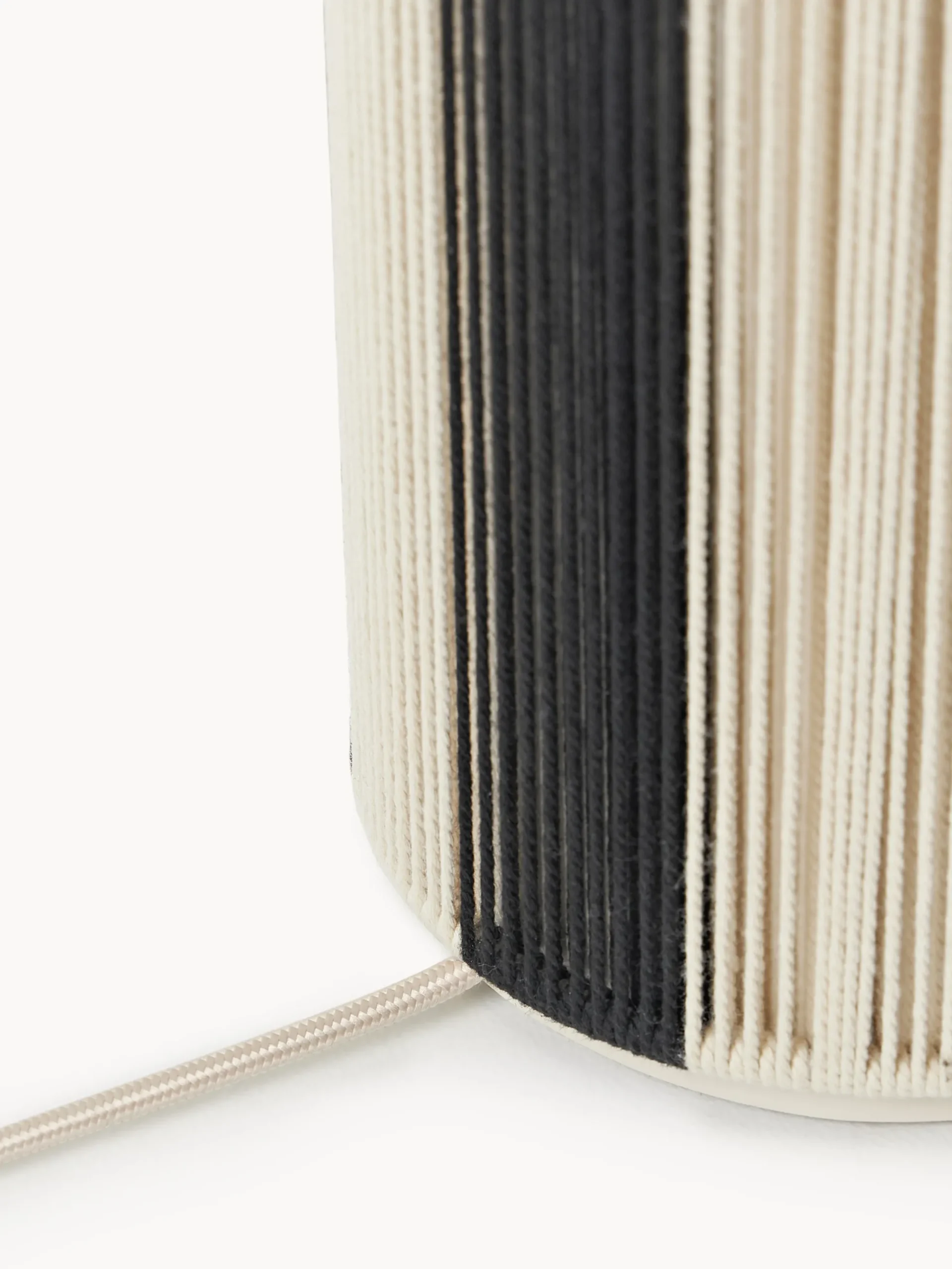 Lampada da terra in lino Lace