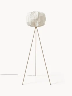 Lampada da terra in lino Aroa