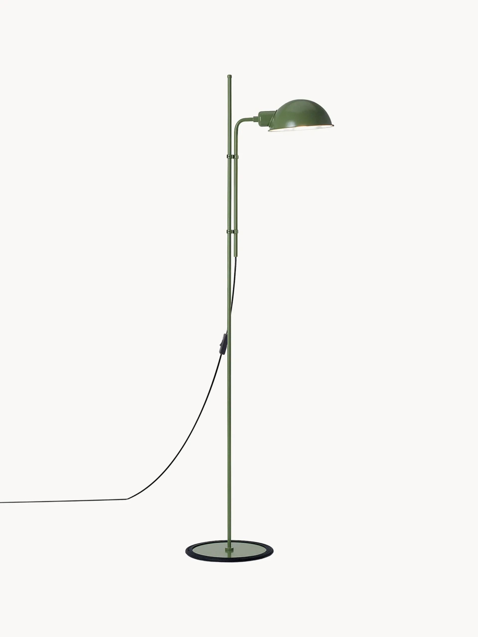 Lampada da terra piccola con paralume orientabile Funiculí