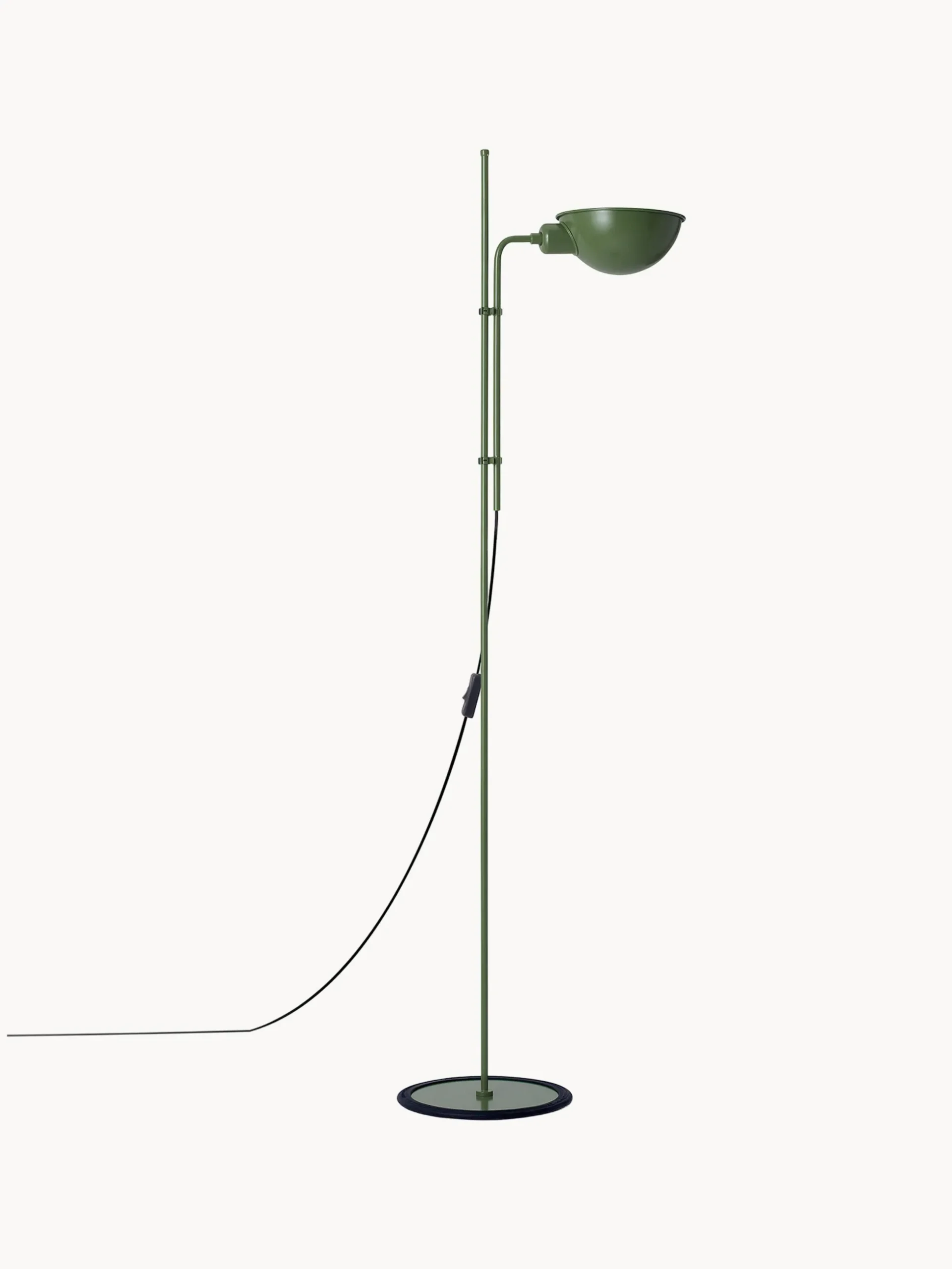 Lampada da terra piccola con paralume orientabile Funiculí