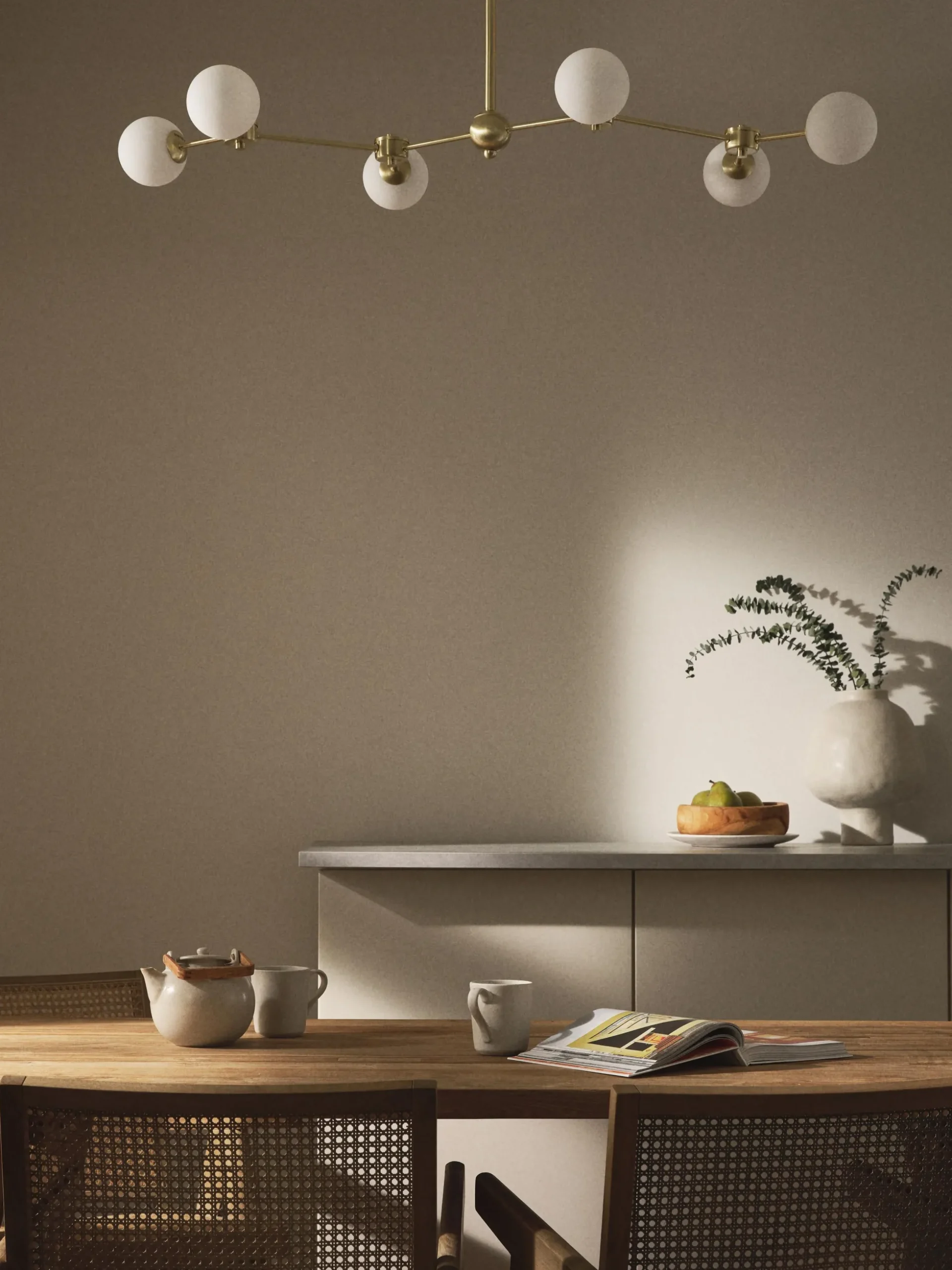Lampada grande da soffitto Aurelia
