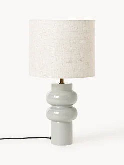 Lampada grande da tavolo in ceramica Christine
