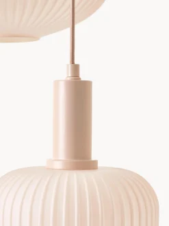 Lampada a sospensione cluster in vetro opale Candela