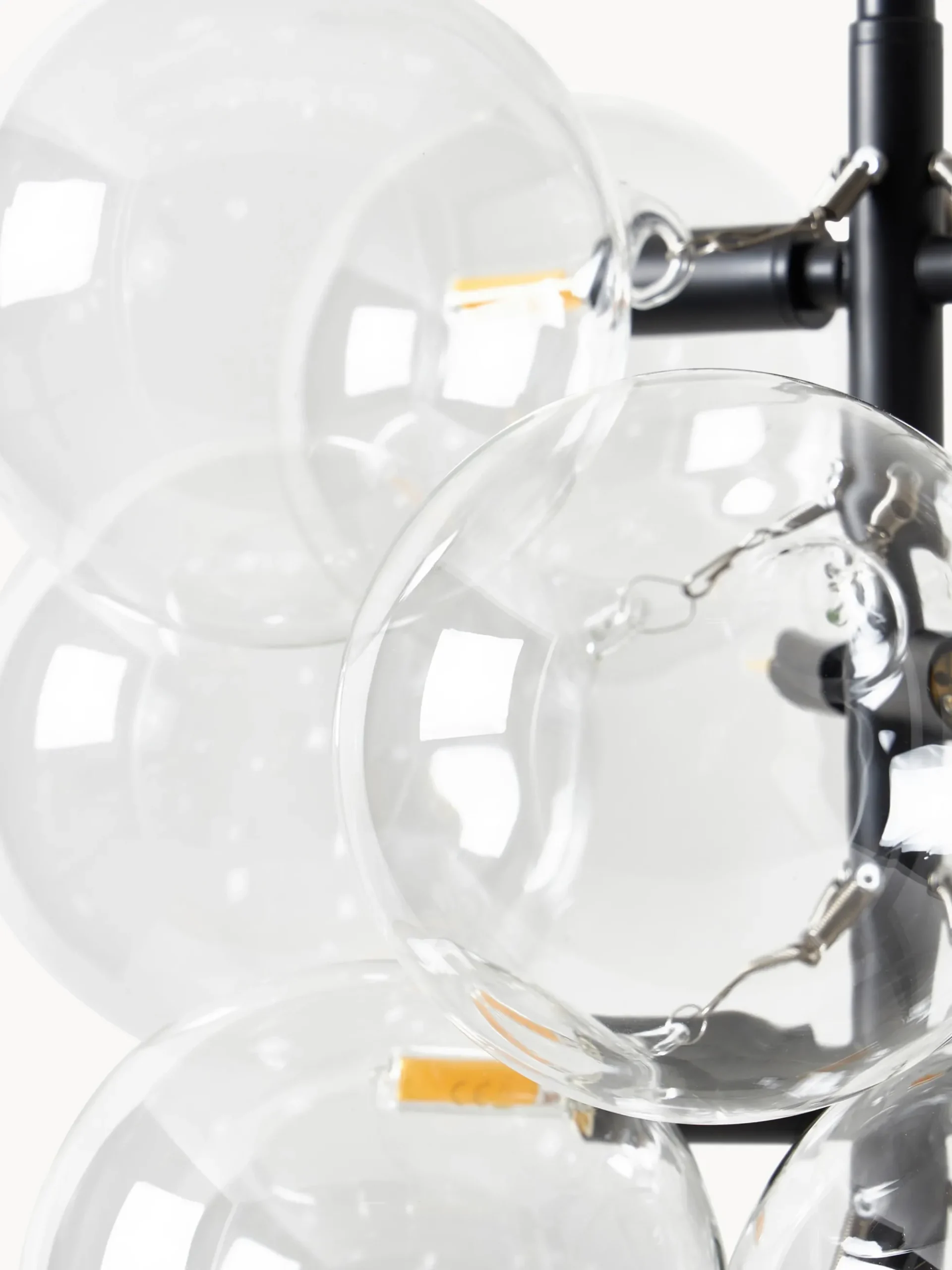 Lampada a sospensione di design in vetro Bubbles