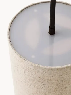 Lampada a sospensione in lino artigianale Hashira