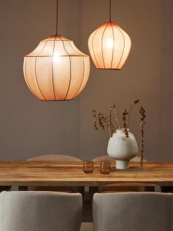 Lampada a sospensione in tessuto a rete Beau