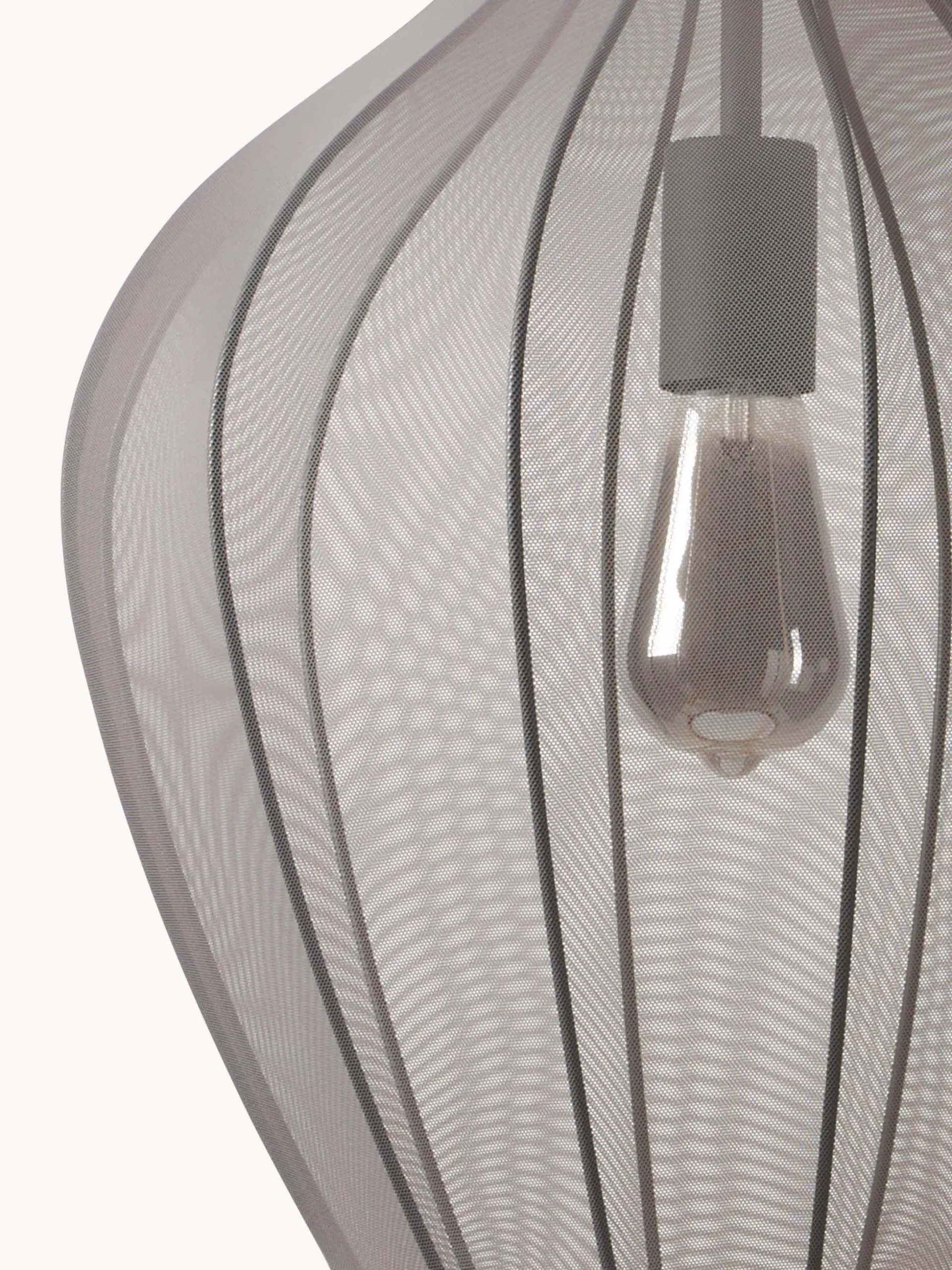 Lampada a sospensione in tessuto a rete Beau