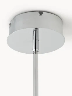 Lampada a sospensione in vetro millerighe Emmi