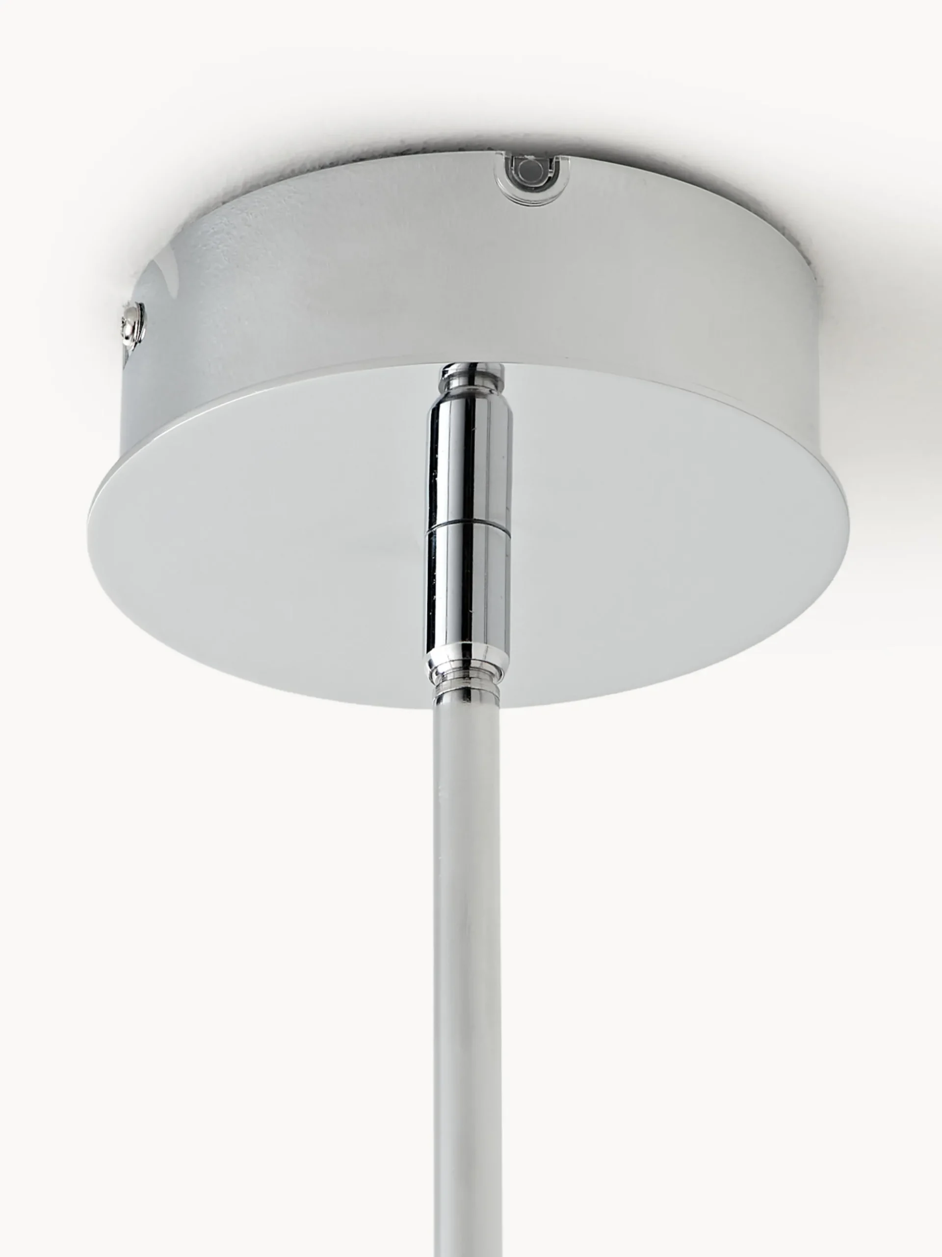 Lampada a sospensione in vetro millerighe Emmi
